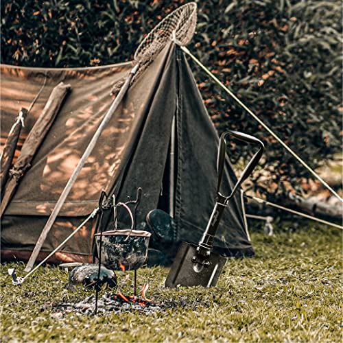 AugTouf Portable Folding Camping Shovel for Emergencies