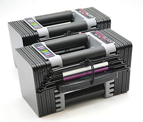 PowerBlock Elite EXP Adjustable Dumbbells, 5-50 lb Pair