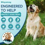 Woyamay Natural Flea and Tick Chews for Dogs