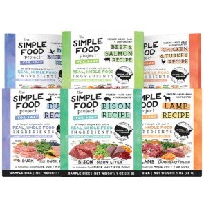 Freeze-Dried Raw Dog Food Topper Variety Pack