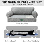 Cozy Orthopedic Dog Sofa Bed for Small Pets