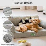 Cozy Orthopedic Dog Sofa Bed for Small Pets