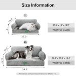 Cozy Orthopedic Dog Sofa Bed for Small Pets