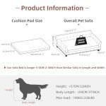 BingoPaw Luxury Elevated Dog Sofa Bed