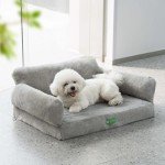 Cozy Orthopedic Dog Sofa Bed for Small Pets