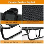 Loebelle Elevated Dog Bed for Medium Dogs
