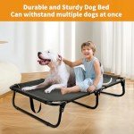 Loebelle Elevated Dog Bed for Medium Dogs