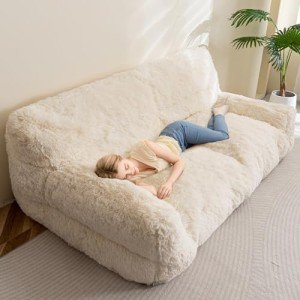 Giant Comfy Sofa Bed for You and Your Pup