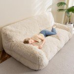 Giant Comfy Sofa Bed for You and Your Pup