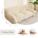 Giant Comfy Sofa Bed for You and Your Pup