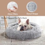 Cozy Round Anti-Anxiety Bed for Small Dogs