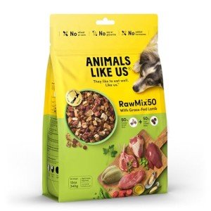 RawMix50 Grass-Fed Lamb Freeze-Dried Dog Food
