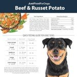 JustFoodForDogs Frozen Beef & Potato Dog Food