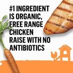 Organic Chicken & Carrot Wet Dog Food - 12 Cans