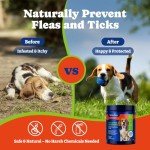 YoYoBay Natural Flea & Tick Chews for Dogs