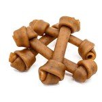 Peanut Butter Rawhide-Free Dog Chews - 4 Count