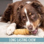 Water Buffalo Cheek Rolls for Tough Chewers - 5 Pack