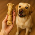 Water Buffalo Cheek Rolls for Tough Chewers - 5 Pack