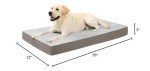 Orthopedic Waterproof Dog Bed for Large Breeds