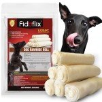 Long-Lasting Rawhide Chews for Medium Large Dogs