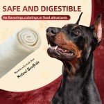 Long-Lasting Rawhide Chews for Medium Large Dogs