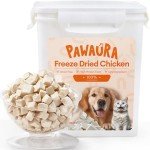 Pawaura Freeze-Dried Chicken Treats for Pets