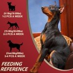 Long-Lasting Rawhide Chews for Medium Large Dogs