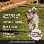 Natural Flea and Tick Chews for Dogs - Bacon