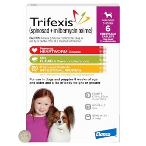 Trifexis Chewables for Heartworm and Flea Control