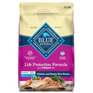 Blue Buffalo Senior Dry Dog Food for Small Breeds