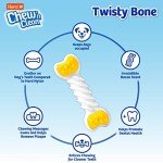 Hartz Bacon Scented Twisty Bone Dog Chew Toy