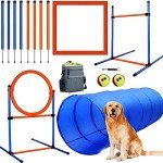60-Piece Dog Agility Training Starter Kit