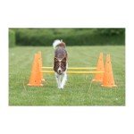 Trixie Adjustable Dog Agility Hurdle Cone Set