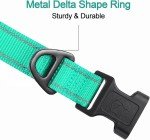 Joytale Adjustable Reflective Dog Collar for Medium Dogs
