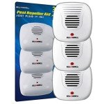 Pest Repeller Home Kit - 3 Pack Safe for Pets