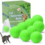 Natural Cat Repellent - 10 Pack Outdoor Deterrent