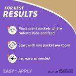 Bonide Mouse Magic Repellent Scent Packs - 12 Pack