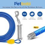 Petbobi Heavy Duty Dog Tie-Out Cable & Stake