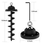 Heavy Duty 360° Swivel Dog Tie Out Stake