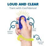 7-Pack Multicolor Clickers for Puppy Training