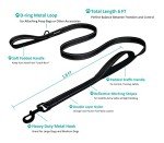 Durable 6ft Dog Leash with Dual Handles