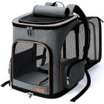 Expandable Pet Carrier Backpack for Medium Dogs