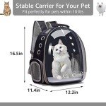Henkelion Pet Carrier Backpack for Small Dogs/Cats