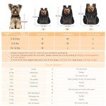 Ventilated Dog Carrier Backpack for Small Pets