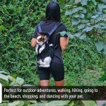 Adjustable Dog Carrier Backpack for Hiking & Travel
