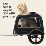 Pet Bike Trailer for Small to Medium Dogs