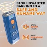 Ultrasonic Dog Bark Deterrent Device - Rechargeable