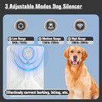 Ultrasonic Bark Control Device for Dogs, 3 Modes