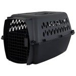 Petmate Dog Kennel 24" - Dark Gray & Black