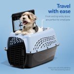 Petmate 24" Dog Crate & Cat Carrier – Blue